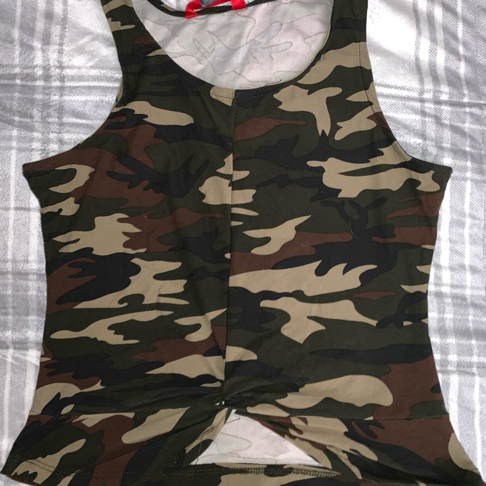 Camo Tank Top